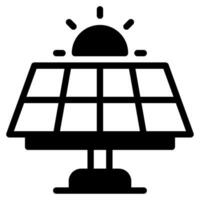 solar sistema icono ilustración para web, aplicación, infografía, etc vector