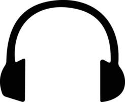 Headphone icon. Vector illustration. Earphone or headset.