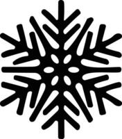 snowflakes thin line icon. simple snowflake, for report, presentation, diagram, web design. ice symbol vector