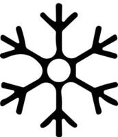 copos de nieve Delgado línea icono. sencillo copo de nieve, para informe, presentación, diagrama, web diseño. hielo símbolo vector