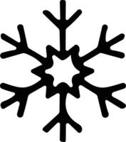 snowflakes thin line icon. simple snowflake, for report, presentation, diagram, web design. ice symbol vector