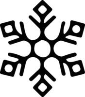 snowflakes thin line icon. simple snowflake, for report, presentation, diagram, web design. ice symbol vector