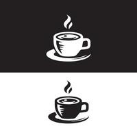 caliente café taza vector icono ilustración. gratis vector