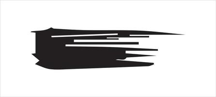 negro pintar cepillo trazos, tinta salpicaduras y artístico diseño elementos. gratis png vector