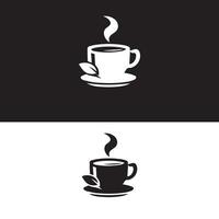 Hot coffee cup vector icon illustration. Free Vector