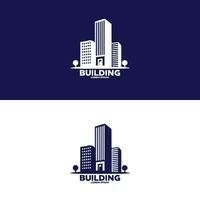 Building icon. Containing house, office, bank, school, hotel, shop, university and hospital icons. Solid icon collection. Vector illustration.