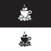 Hot coffee cup vector icon illustration. Free Vector