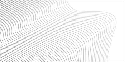 white abstract wave background design. have space for creative text fonts or Decorate for template web, banner, poster. vector