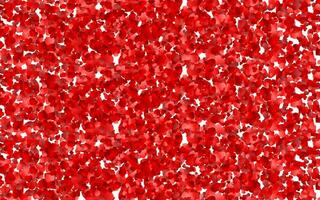 Vector realistic isolated heart confetti on the transparent background for decoration and covering. Concept of Happy Valentine's Day, wedding and anniversary