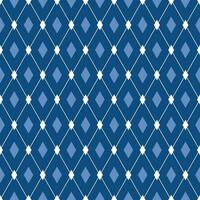 Vector seamless male pattern. Blue diamonds abstract background. For fabric print, wallpaper design, backdrop