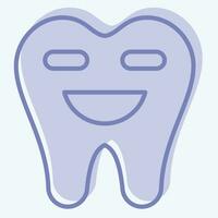 Icon Dental Cleaning. related to Dental symbol. two tone style. simple design editable. simple illustration vector