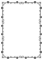 Vintage filigree frame corner and border element. Ornate ornament frame divider vector. Decorative line for page, template, poster, greeting card, wedding invitation, menu, certificate. vector