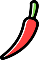 süß Chili Pfeffer Symbol png