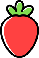 mignonne fraise icône png