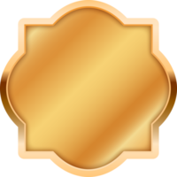 Luxury Gold Button png