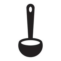 ladle icon vector