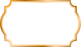 Gold Frame Border png