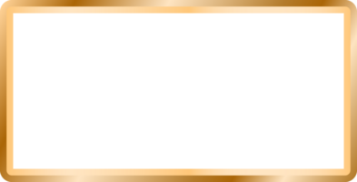 Gold Frame Border png