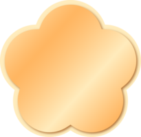 Gold Button For Web Design png