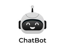 chatbot neural red, ai servidores y robots tecnología. linda chatbot ai personaje. vector