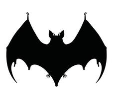 Aba Roundleaf Bat. Vector image. White background.