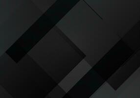 Dark geometric black abstract background elegent design pattern vector