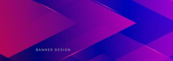 Abstract geometric design colorful pattern template banner design vector