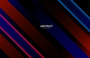 Abstract geometric modern decorative colorful neon effect design banner pattern background vector