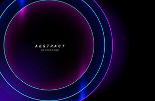 Abstract geometric modern stylish smooth dark banner background vector