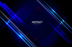 Abstract geometric modern stylish smooth dark banner background vector