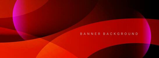 Abstract geometric elegant modern pattern colorful banner background vector