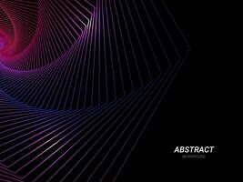 Abstract geometric colorful modern flowing lines pattern background vector