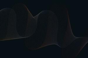 Fondo abstracto de onda moderna vector