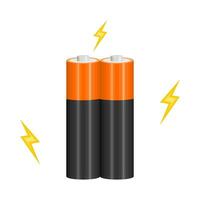 battery energy illustration vector