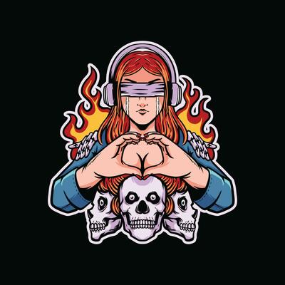 Bad Lover Illustration for Tshirt