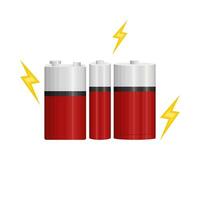 battery energy illustration vector