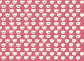 bear pattern, childish background texture, great for fabrics, backgrounds vector