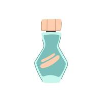 bottle perfume for women cartoon vector illustration