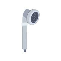 rain shower head cartoon vector illustration