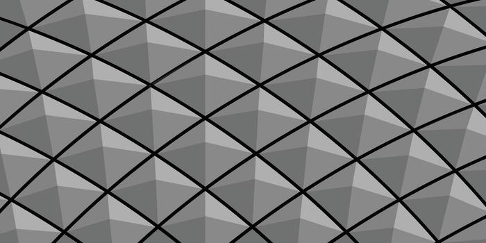 triangular pattern black and white for background design. vector