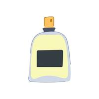 model perfume for men cartoon vector illustration