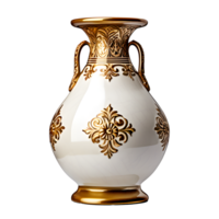 AI generated Antique Vase Isolated on Transparent Background png