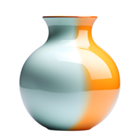 ai generiert Vase isoliert auf transparent Hintergrund png
