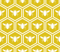 Seamless Honeycomb Shape Motifs Pattern, Beehive or Bee House Form, can use for Decoration, Ornate, Carpet Pattern, Fashion, Fabric, Textile, Tile, Mosaic, Wallpaper, Wrapping Cover, Background, etc. png