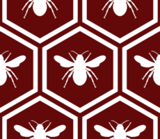 sin costura panal forma motivos patrón, Colmena o abeja casa forma, lata utilizar para decoración, florido, alfombra patrón, moda, tela, textil, teja, mosaico, fondo de pantalla, envase cubrir, fondo, etc. png