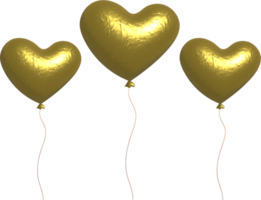 Party Balloons 3D png