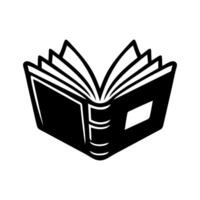Open book icon. Reading and Education vector illustration