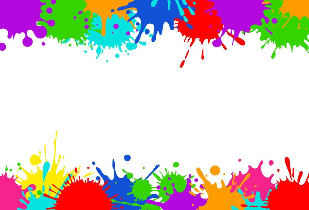 Paint Splatter Border Vector Art, Icons, and Graphics for Free Download