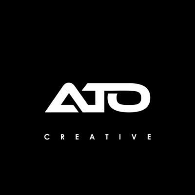 ATO Letter Initial Logo Design Template Vector Illustration