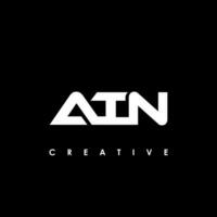 ATN Letter Initial Logo Design Template Vector Illustration